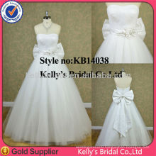 Real romantic cheap dress white layered tulle skirt wedding gowns